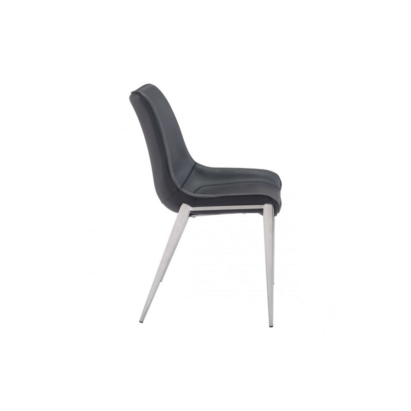 Silla  Magnus - Negro/Acero