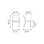 Silla  Magnus - Gris/Acero