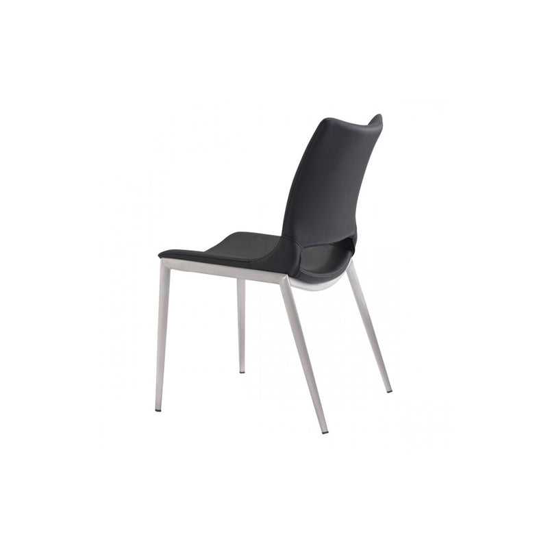 Silla  Ace - Negro/Acero