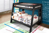 Litera Wisconsin 1 Cama Individual Y 1 Cama Matrimonial - Chocolate