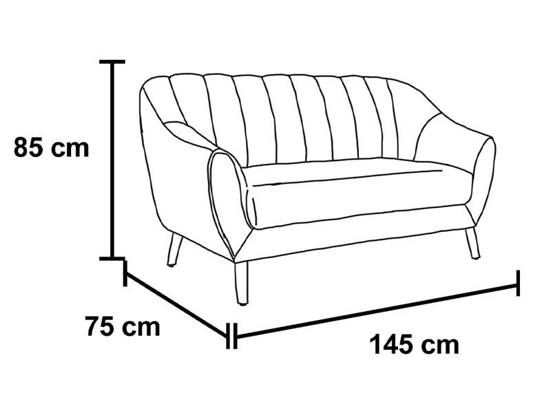 Love Seat Rosie - Verde
