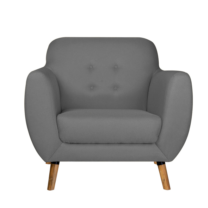 Sillón Vara - Gris claro