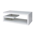 Mesa de centro Herlev - Blanco