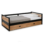 Cama Canguro Duplex Heby - Negro y cera