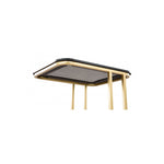 Mesa Lateral Alma - Oro/Negro