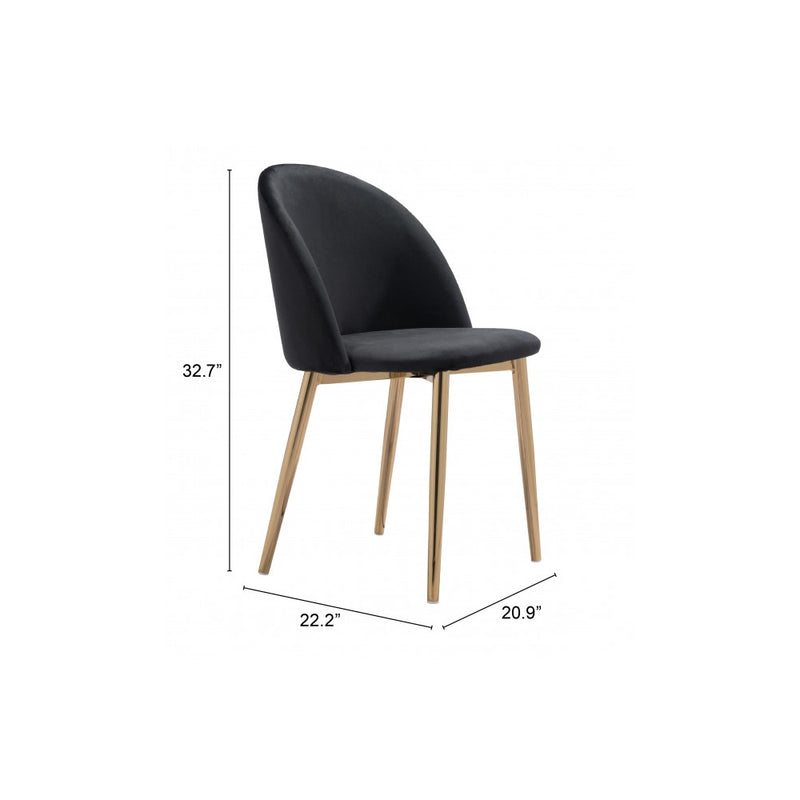 Silla  Cozy - Negro