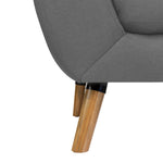 Sillón Vara - Gris claro