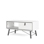 Mesa de centro Odder - Blanco y negro