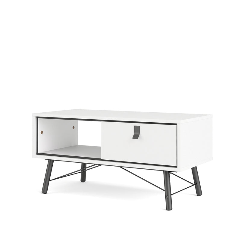 Mesa de centro Odder - Blanco y negro