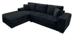 Sala Modelo Palermo Chaise Longue - Negro