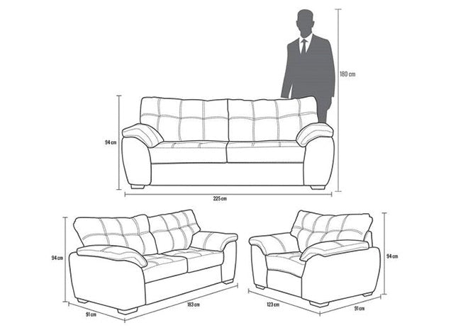 Sala  Modelo Pavia 3 2 1 - Shedron