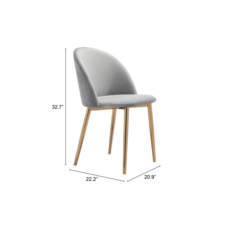 Silla  Cozy - Gris