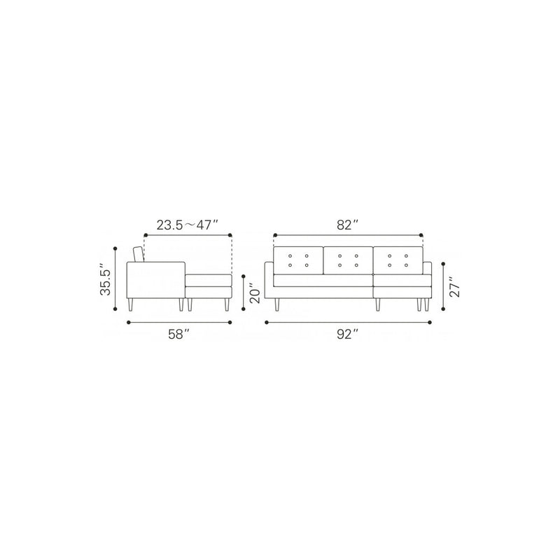 Sala Modular Puget - Carbon