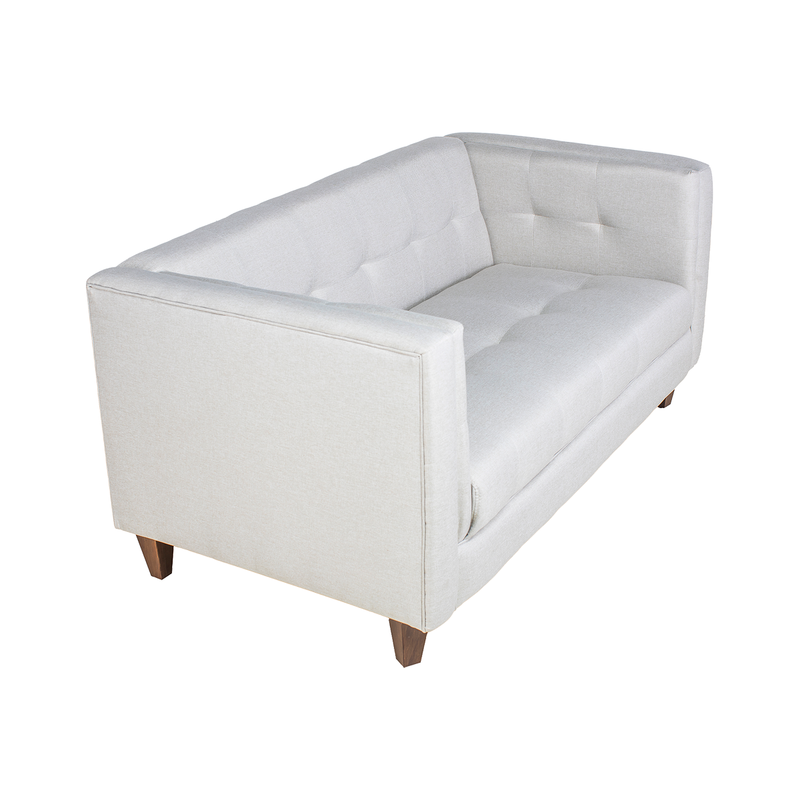Love Seat Drake - Gris Claro