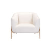 Sillon Micaela - Marfil/Oro