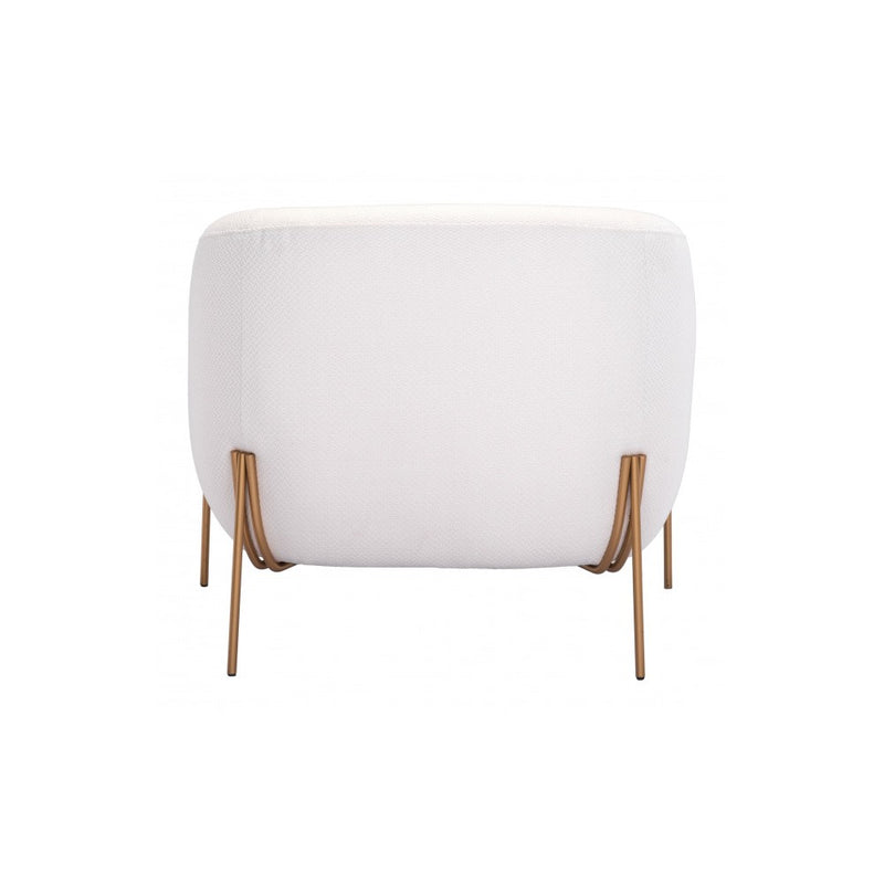 Sillon Micaela - Marfil/Oro